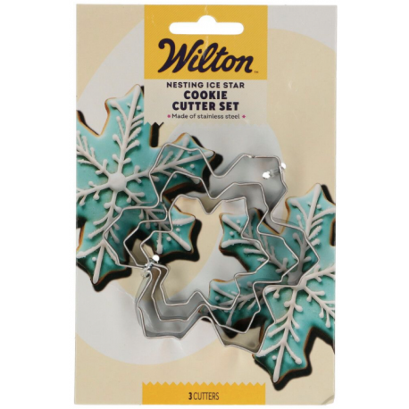 Wilton - Set emporte-pièce flocons, 3 pièces