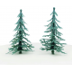 AH - Christmas tree decorations, 2 pieces