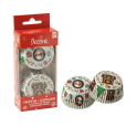 Caissettes à cupcakes Cadeaux de Noël, 36 pièces