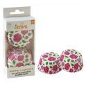 Baking Cupcake cups roses flowers, 36 pieces