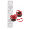 Silikomart - Tapis à decoration en silicone Adore (Coeur)