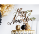 Kuchetopper Happy Happy New Year gold
