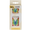 Wilton - Rainbow Butterfly Edible Wafer, 8 pieces
