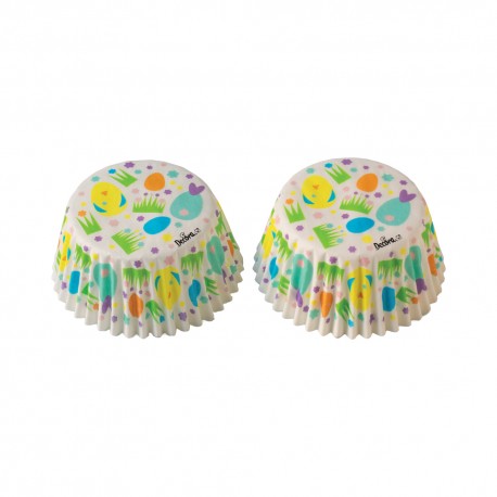 Baking Cupcake cups Stylized Easter, 36 pieces