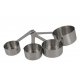 Patisdécor - Tasses de mesure en inox, set de 4