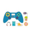 Decora - DecoCake sugar decorations Gamer, 7 pieces