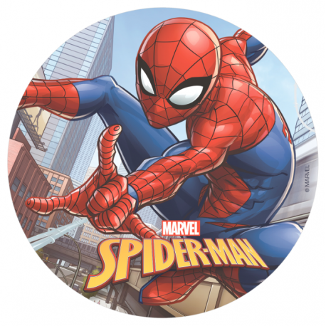Dekora - Wafer paper disc Spiderman, 20 cm