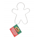 Cookie cutter Gingerbread Man, 9.3 cm (Wilton)