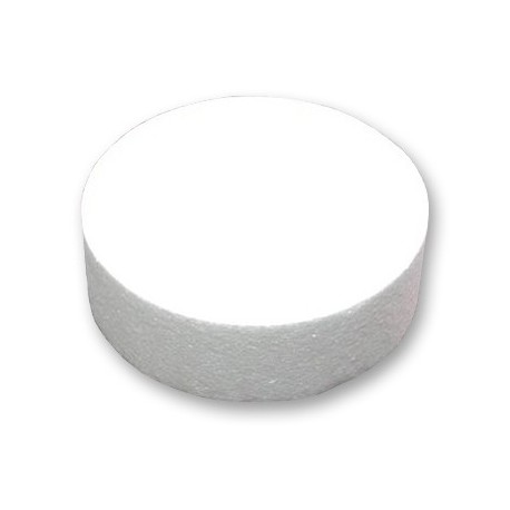 EPS (Styropor) Zuschnitt rund, 30 x 7.5 cm