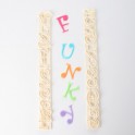 FMM Funky Alphabet & Number Tappits, 4 cm