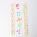 FMM Ausstechformen Alphabet und Zahlen Funky, 3.5 cm