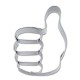 Like cookie cutter  6.5 cm