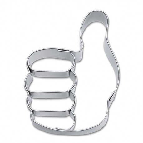 Like cookie cutter  6.5 cm