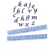 FMM - Emporte-pièce Alphabet en italique minuscule, 1.5 cm