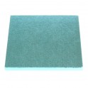 Planche - bleu clair carré, 30 x 30 cm, épaisseur 1.2 cm