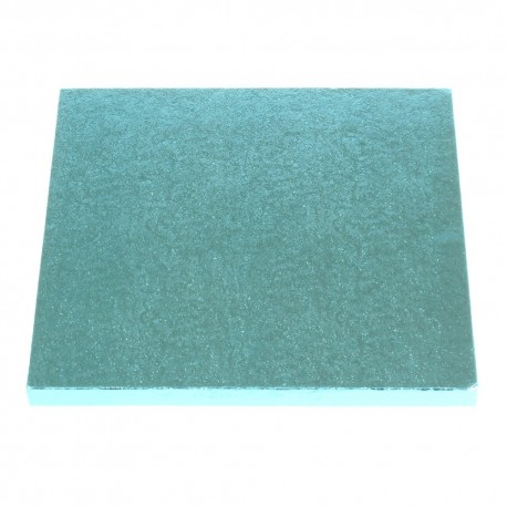 Square Cake Board baby blue, cm 30 x 30, 12 mm thick