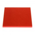  Square Cake Board red, cm 30 x 30, 12 mm thick