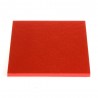 Planche - rouge carrée, 30 x 30 cm, épaisseur 1.2 cm