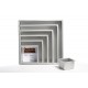 Decora - Square Cake Pan, aluminium, 15 x 15 x 10 cm