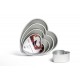 Decora - Heart Cake Pan, aluminium  cm 30 x 7.5 cm