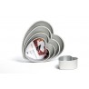 Decora - Heart Cake Pan, aluminium  cm 30 x 7.5 cm