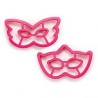 Decora - Mask cutter, approx. 11 x 5.5 cm, 2 pieces