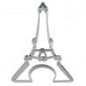 Cookie cutter Eiffel tower, 8.5 cm