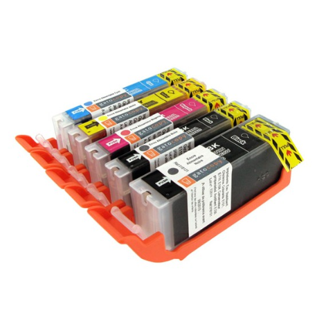 Cartouches encre alimentaire IP7250 (PGI-550 / CLI-551), set de 5