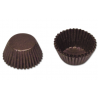 Paper praline cases brown, 100 per pack