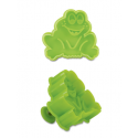 Ausstech- und Prägeform Frosch, Kunststoff, 6.5 cm