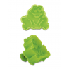 Ausstech- und Prägeform Frosch, Kunststoff, 6.5 cm