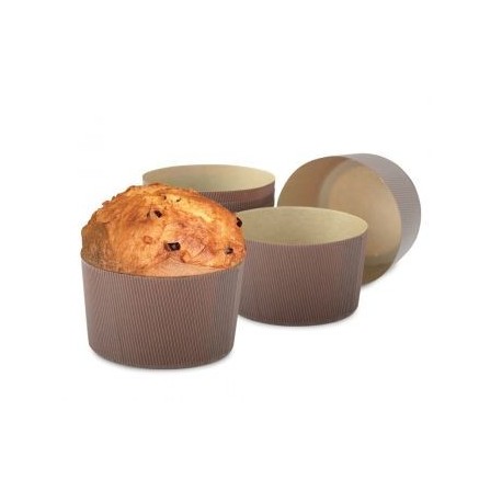 Decora - Paper mold for panettone (750 g), 5 pièces