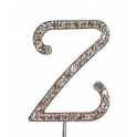 Cake Star - Letter Z "diamante", 45 mm high