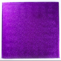 Kuchenplatte quadratisch viola, 30 cm, 12 mm dick
