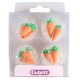 Culpitt Décoration en sucre carottes, 12 pièces