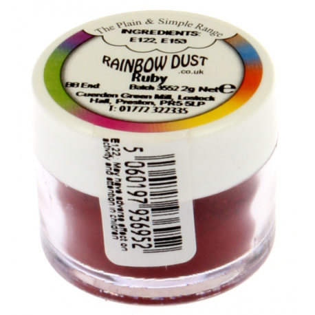 RD - Powder colour Ruby, 2 g