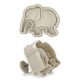 Ausstech- und Prägeform Elefant, Kunststoff, 6 cm