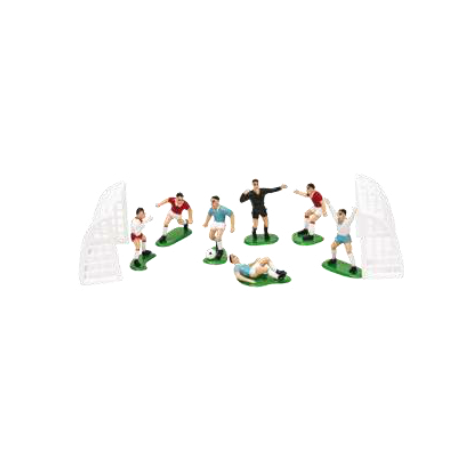 Decora - Figurines football, set de 9