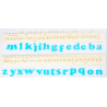 FMM Art Deco Alphabet lower case Tappits, 1.5 cm