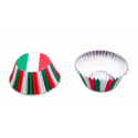 Caissettes à cupcakes Italie, 50 pièces