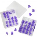 Wilton - Alphabet & Number Cut-Outs, 40 pieces + boxe