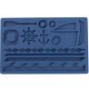 Wilton Fondant and Gum Paste Silicone Mold Nautical