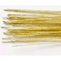 Golden Colour Floral Wire env. 36 cm,  24 gauge (0.56mm), 50 pieces