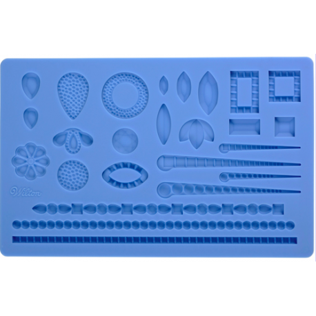 Wilton - moule en silicone - Thème bijoux modèle 1