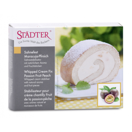 Staedter - Mix mousse, fruit de la passion/pêche, 125 g