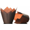 Tulip Muffin Case brown, 50 pieces