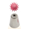 Douille en acier inoxydable étoile/fleur, 23