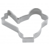 Cookie Cutter bird (small), tin plate, 4 cm