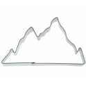 Ausstechform Berg, Weißblech, 9.5 cm