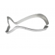Cookie Cutter whale, approx. 15 cm
